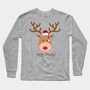 Christmas Reindeer Long Sleeve T-Shirt